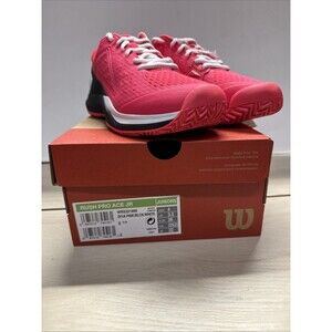 Wilson Rush Pro Ace Diva Pink Junior Tennis/Pickleball Shoes Sz 4